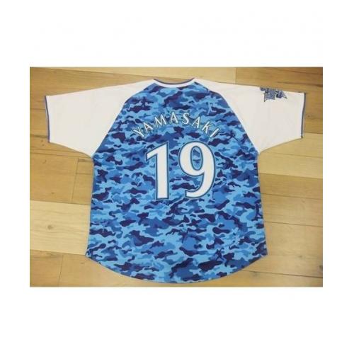 背番号入りスターナイトユニフォーム2015 ブルー×ホワイト 横浜DeNAベイスターズ 応援ユニフォーム 背番号19 山崎