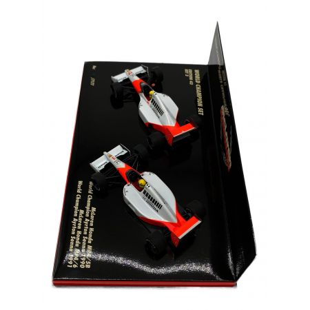 MINICHAMPS (ミニチャンプス) モデルカー McLaren WORLD CHAMPION SETセナ