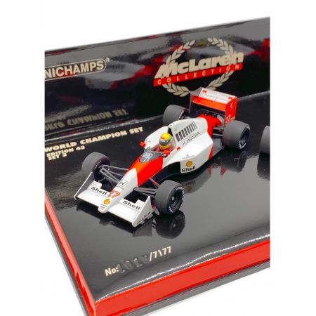 MINICHAMPS (ミニチャンプス) モデルカー McLaren WORLD CHAMPION SETセナ