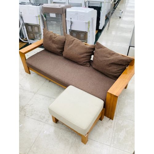 unico 3人掛けソファ木製