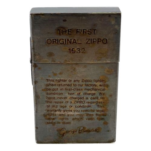 ZIPPO (ジッポ) 復刻ZIPPO 【1932年復刻モデル/THE FIRST ORIGINAL