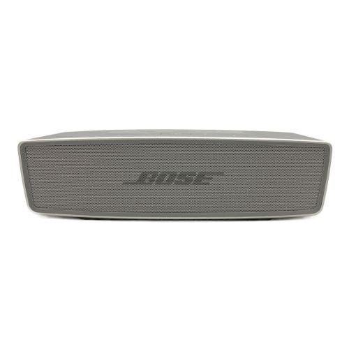 BOSE (ボーズ) Bluetooth対応スピーカー シルバー SoundLink Mini Ⅱ 
