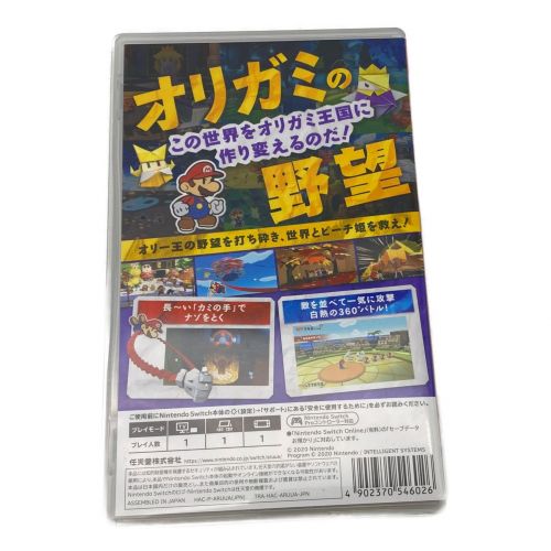 Nintendo Switch用ソフト ペーパーマリオ オリガミキング CERO A (全年齢対象)