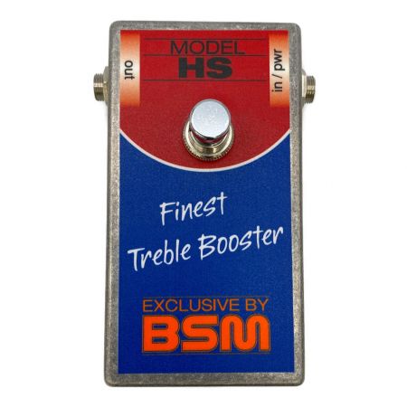 BSM ブースター 9V電池駆動 MODEL HS 動作確認済み 679