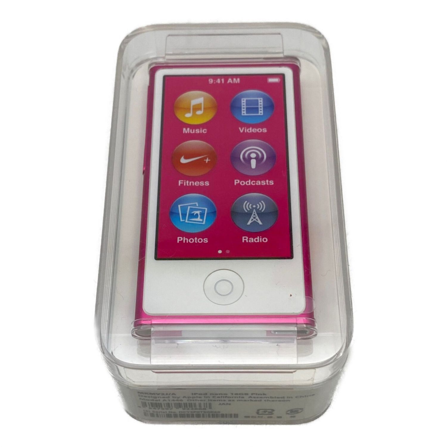 Apple (アップル) iPod nano A1446 2015年発売モデル MKMV2J/A ○ サインアウト確認済  DCYSP0TSGK60｜トレファクONLINE