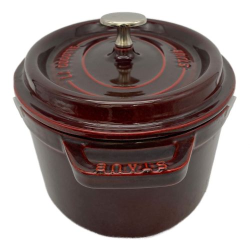 Staub (ストウブ) ココットオーバル グレナディンレッド 40500-233 ...