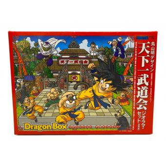 ドラゴンボールグッズ DragonBox 鳥山明デザイン 非売品 箱内部シミ有 @ 天下一武道会ジオラマ・セット