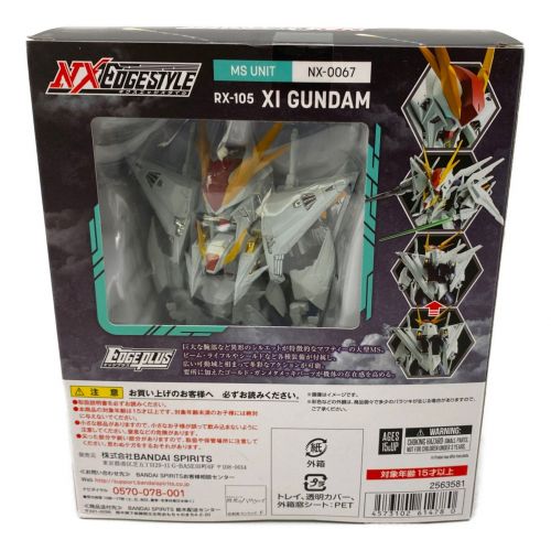 BANDAI SPIRITS (バンダイ スピリッツ) NXEDGE STYLE RX-105 Ξ(クスィー)ガンダム NX-0067