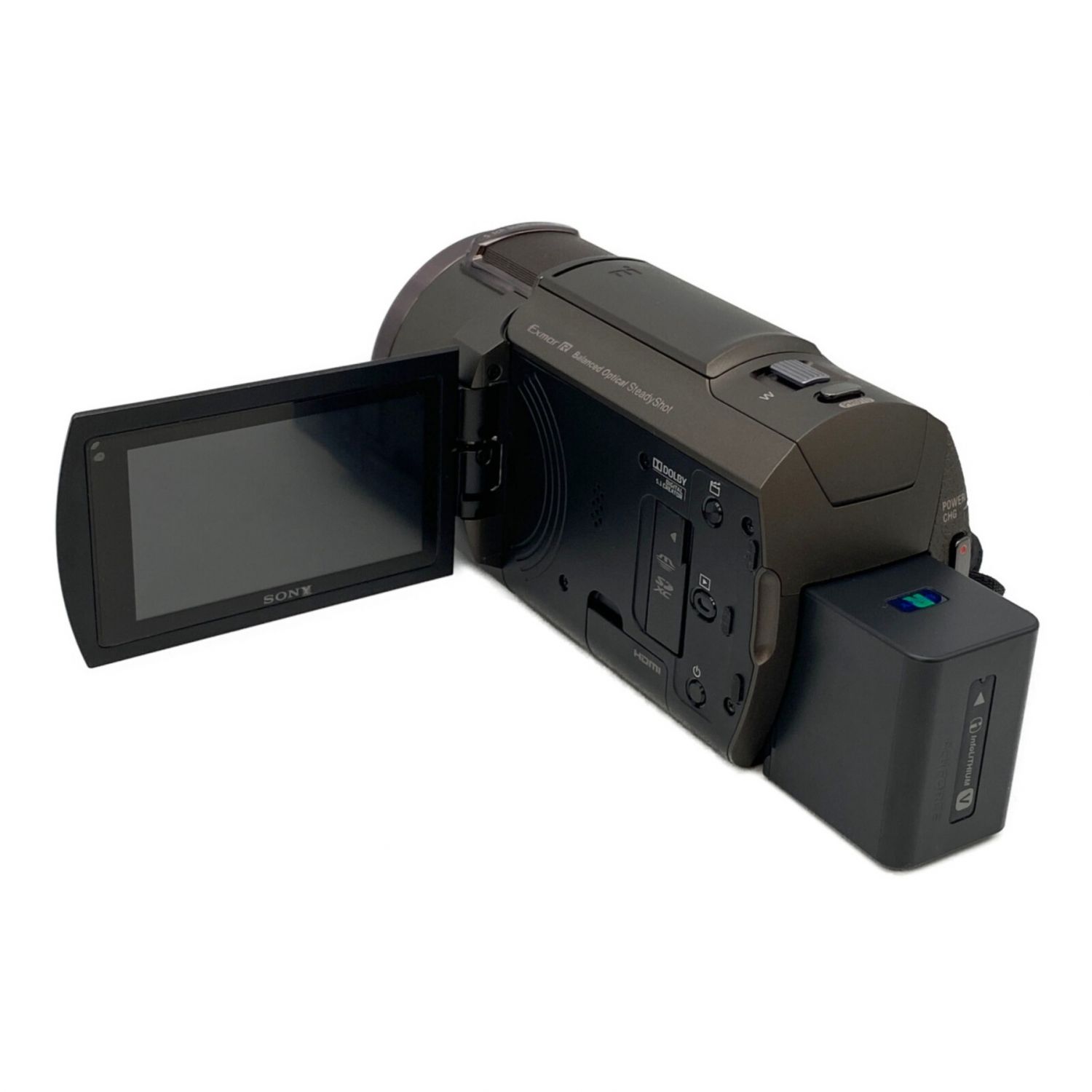 SONY ビデオカメラ FDR-AX45 4K 64GB 光学20倍 ブラックビデオカメラ