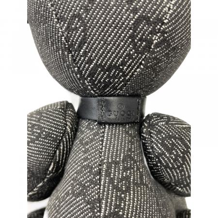 GUCCI グッチ GGキャンバス テディベア GUCCI（グッチ） GGキャンバス クマ ベアー マスコット 熊 ぬいぐるみ