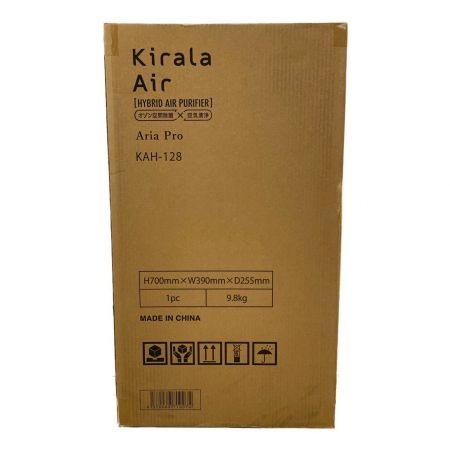KIRALA オゾン空気清浄機 ARIA PRO KAH-128 花粉/ホコリ/ホルムアルデヒド/有害ガス/ニオイ/細菌 15~45畳 程度S(未使用品) 未使用品