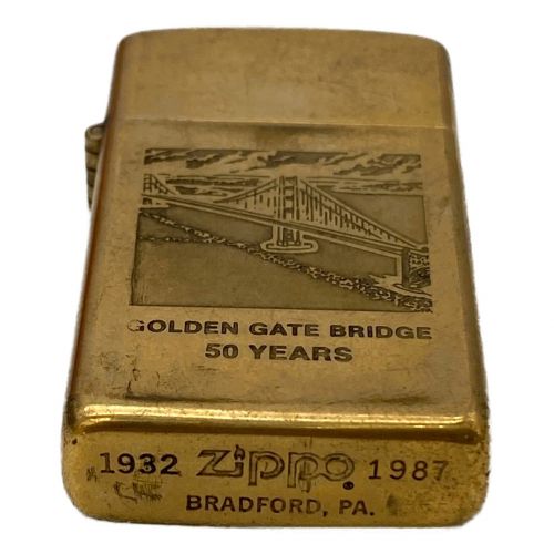 ZIPPO GOLDEN GATE BRIDGE 50 YEARS 1987年｜トレファクONLINE