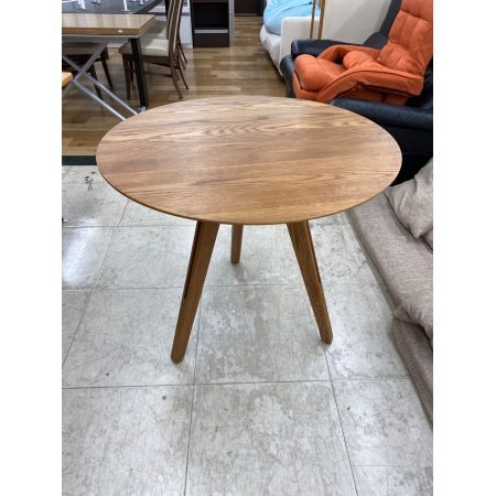 D8 丸型テーブル ブラウン クラッシュゲート / 関家具 天然木 ファーガス 幅80㎝
