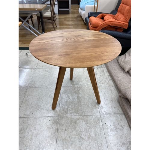 D8 丸型テーブル ブラウン クラッシュゲート / 関家具 天然木