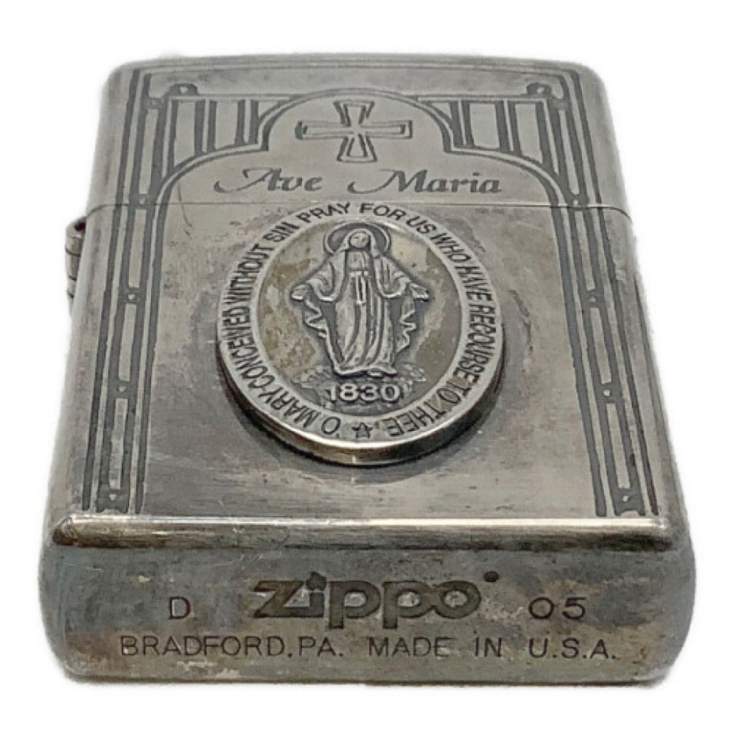 ZIPPO ビンテージ 限定品 st.クリストファー オイルライター-