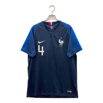 フランス代表 サッカーユニフォーム SIZE L ブルー 2018年W杯 #4 VARANE