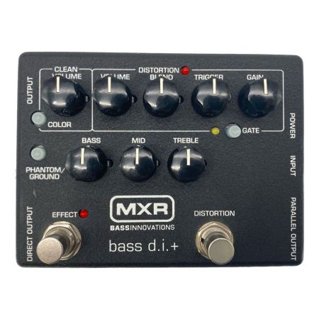 MXR (エムエックスアール) ベースプリアンプ bass d.i.+ M-80 動作確認済み