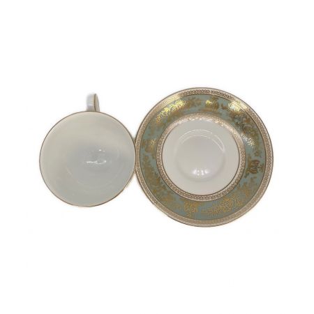 ウェッジウッド コロンビア セージグリーン◇ポット カップ＆ソーサー 黒壺 Wedgwood (ウェッジウッド) カップ&ソーサー 黒壺刻印 イングランド製