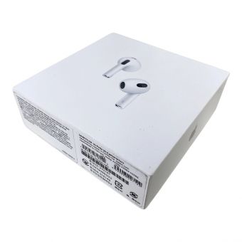 Apple (アップル) AirPods(第3世代) ※中身確認の為、開封済み MME73J/A 動作未確認 未使用品