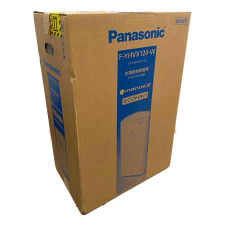 Panasonic (パナソニック) 衣類乾燥除湿機 F-YHVX120-W 2022年製 程度S(未使用品) 未使用品