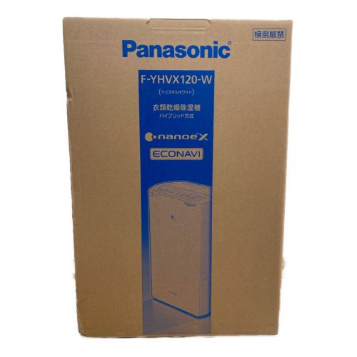 Panasonic (パナソニック) 衣類乾燥除湿機 F-YHVX120-W 2022年製 程度S