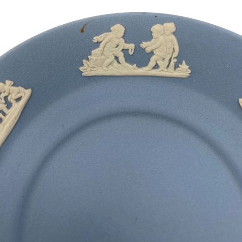 Wedgwood (ウェッジウッド) デミタスカップ&ソーサー ダンシングアワー ブルー キズ・ヨゴレ有 ジャスパー