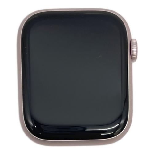 Apple (アップル) Apple Watch Series 9 ※中身確認の為、開封済み MR9H3J GPSモデル ケースサイズ:45㎜ 〇 バッテリー:Sランク(100%) 未使用品 4549995400984
