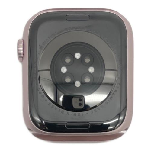 Apple (アップル) Apple Watch Series 9 ※中身確認の為、開封済み MR9H3J GPSモデル ケースサイズ:45㎜ 〇 バッテリー:Sランク(100%) 未使用品 4549995400984