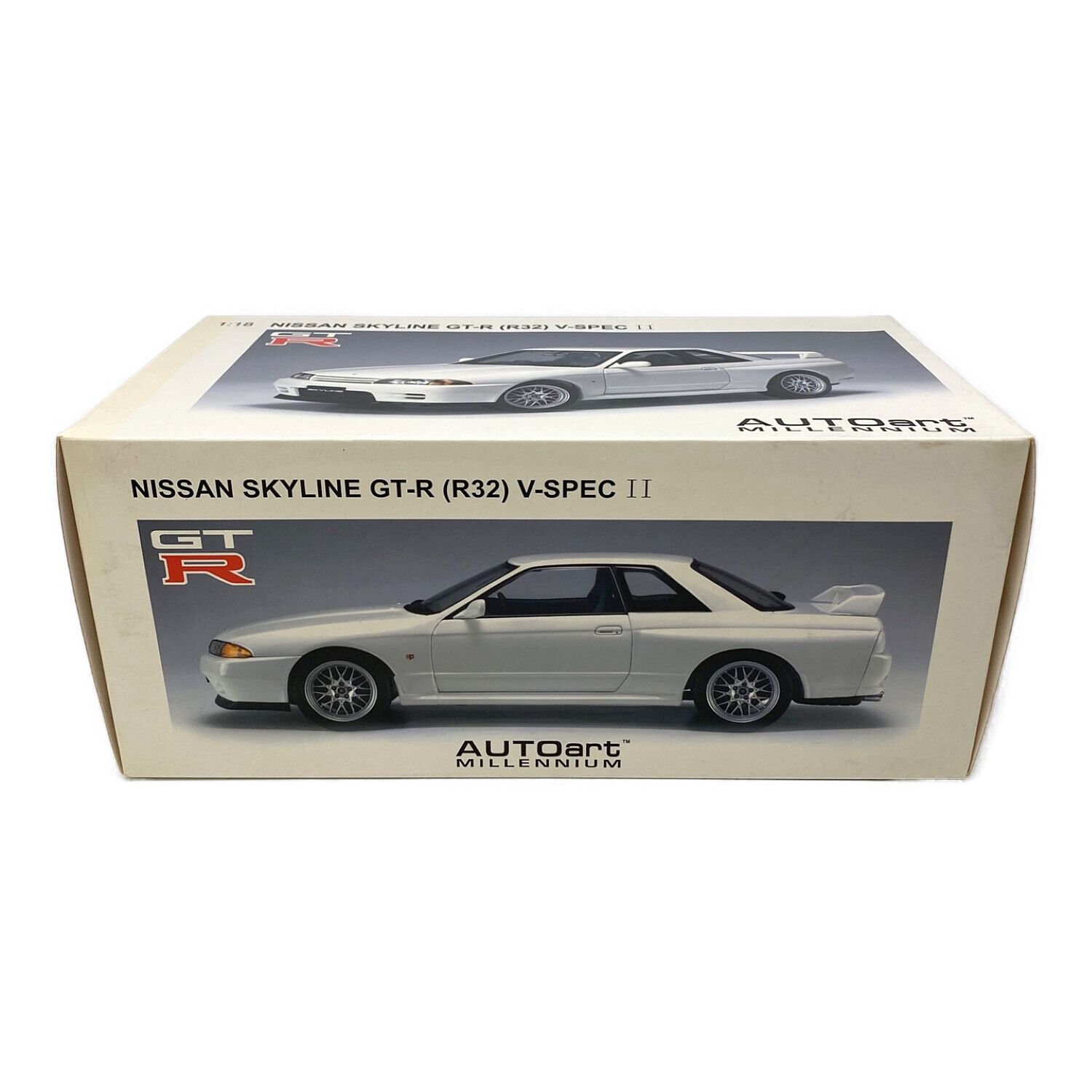 人気No.1 絶版モデル AUTO art NISSAN SKYLINE GT-R(R32) ミニカー