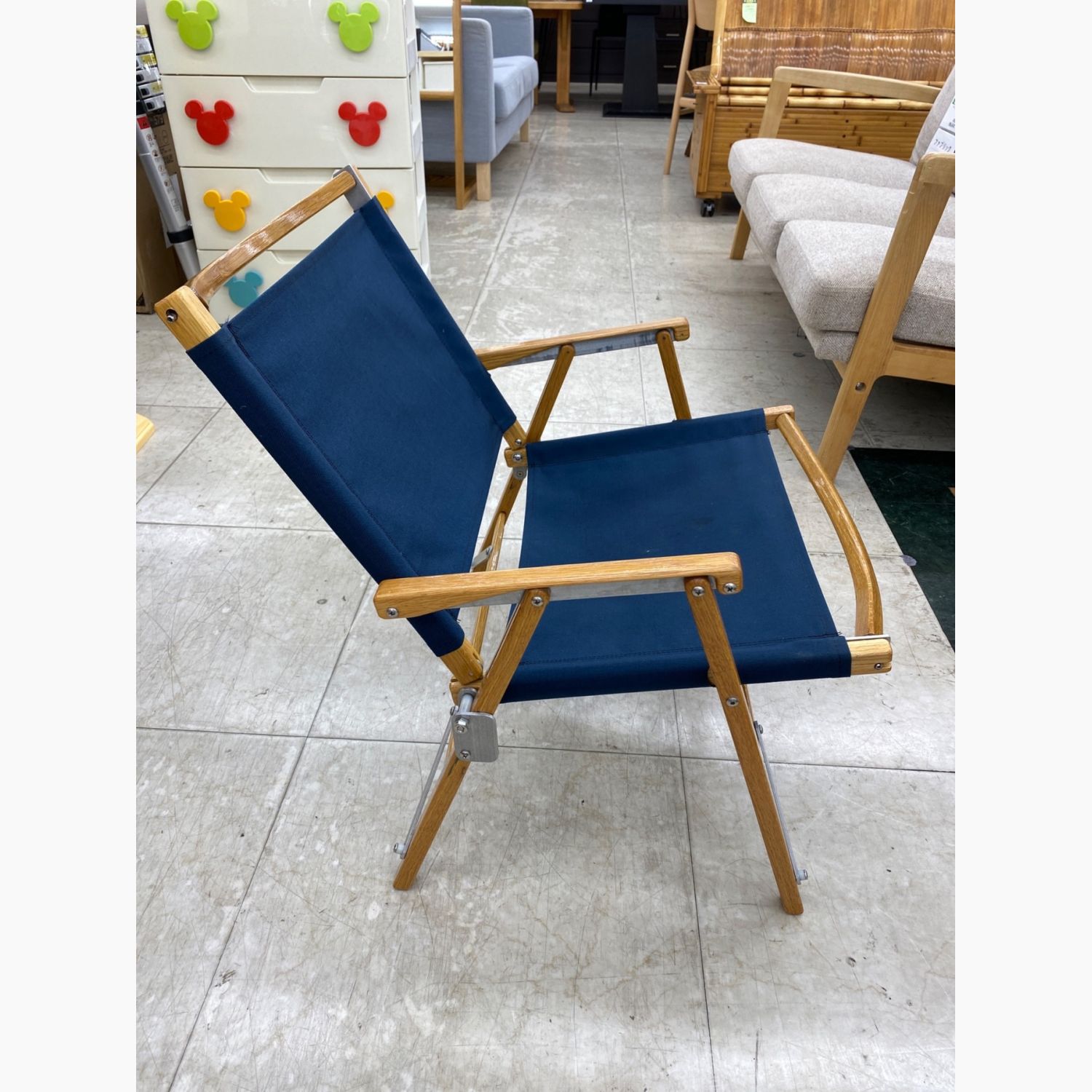 Kermit chair (カーミットチェア) アウトドアチェア ブルー USA製 