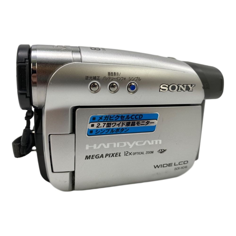 SONY (ソニー) デジタルビデオカメラ 2006年モデル 107万画素 DCR-HC46 28116｜トレファクONLINE