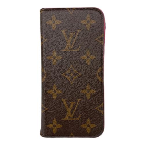 LOUIS VUITTON (ルイ ヴィトン) iPhoneケース M63446　X,Xs用　フォリオ　BC0169　イニシャル刻印有
