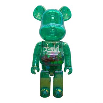 MEDICOM TOY (ミディアムトイ) フィギュア  BE@RBRICK X-girl CLEAR GREEN 1000%