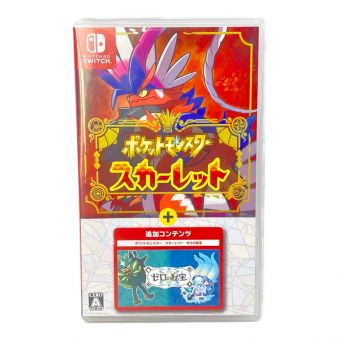 Nintendo Switch用ソフト ポケットモンスター スカーレット+ゼロの秘宝 CERO A (全年齢対象)