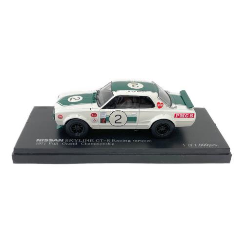 モデルカー 1 of 1,000pcs/箱無し 日産スカイライン GT-R Racing(KPGC10)FUJI GRAND CHAMPIONSHIP 1971