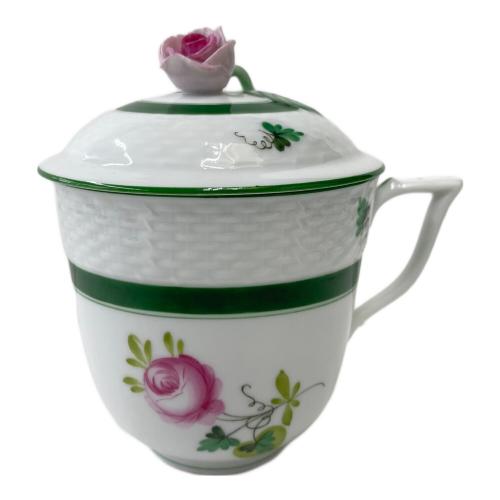 Herend (ヘレンド) ハーブティーカップ&ソーサー ウィーンのバラVRH