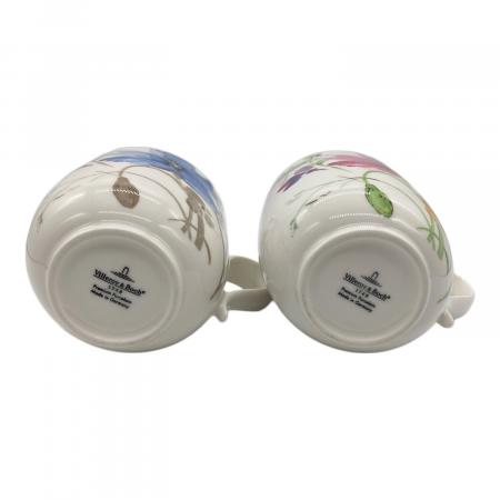 ❤ビレロイ＆ボッホ マリフルールマグ&ディーププレートセット5P ❤ビレロイ＆ボッホ マリフルールマグ&ディーププレートセット5P