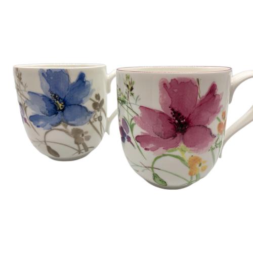 Villeroy&Boch (ビレロイアンドボッホ) マグカップ マリフルール 2Pセット