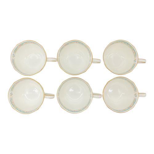 Noritake (ノリタケ) カップ&ソーサー 花更紗 6Pセット