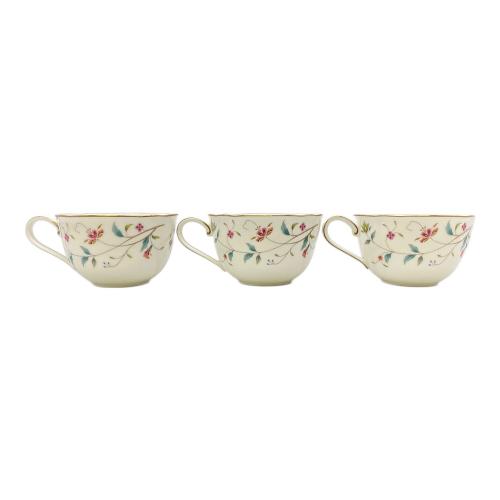 Noritake (ノリタケ) カップ&ソーサー 花更紗 6Pセット