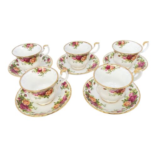 ROYAL ALBERT (ロイヤルアルバート) カップ&ソーサー セット オールドカントリーローズ