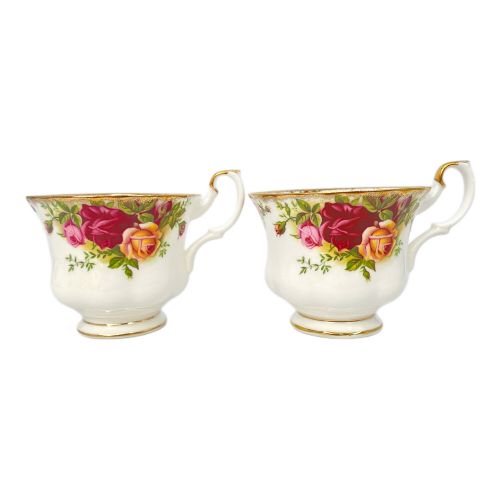 ROYAL ALBERT (ロイヤルアルバート) カップ&ソーサー セット オールドカントリーローズ