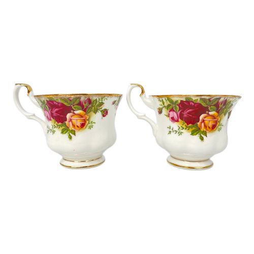 ROYAL ALBERT (ロイヤルアルバート) カップ&ソーサー セット オールドカントリーローズ