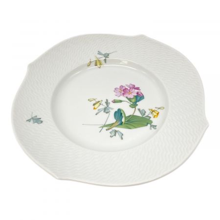 Meissen マイセンアルペンフローラ風の絵皿 (マイセン) アルペンフローラ 616201/304 19cmプレート 皿・プレート