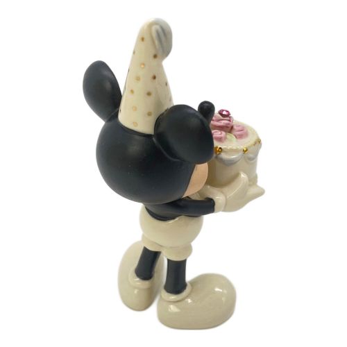 LENOX (レノックス) ディズニーグッズ フィギュリン Mickey's Happy Birthday to You 10月 ピンクトルマリン