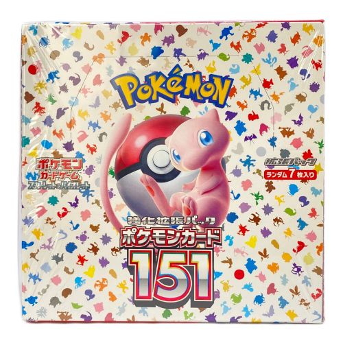 ポケモンカード 151BOX シュリンク付