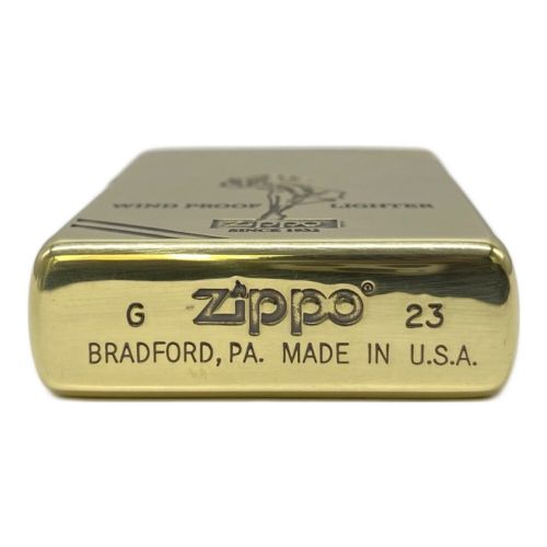 ZIPPO USA製 ウィンディ ゴールド 2023年製