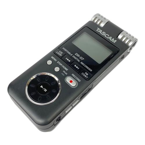 TASCAM (タスカム) ボイスレコーダー DR-07 2009年製