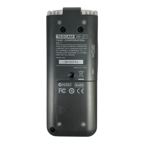 TASCAM (タスカム) ボイスレコーダー DR-07 2009年製
