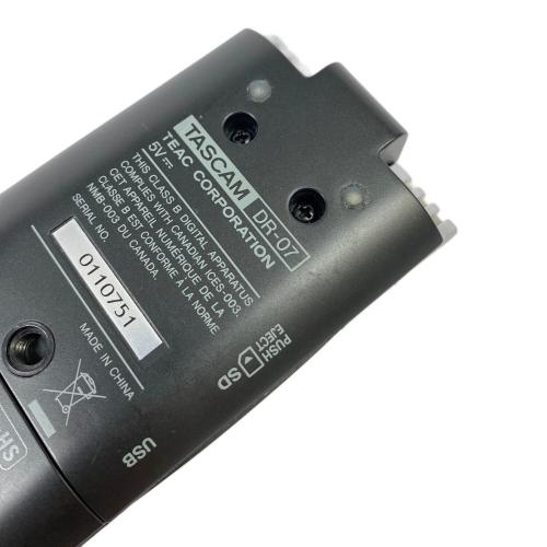 TASCAM (タスカム) ボイスレコーダー DR-07 2009年製